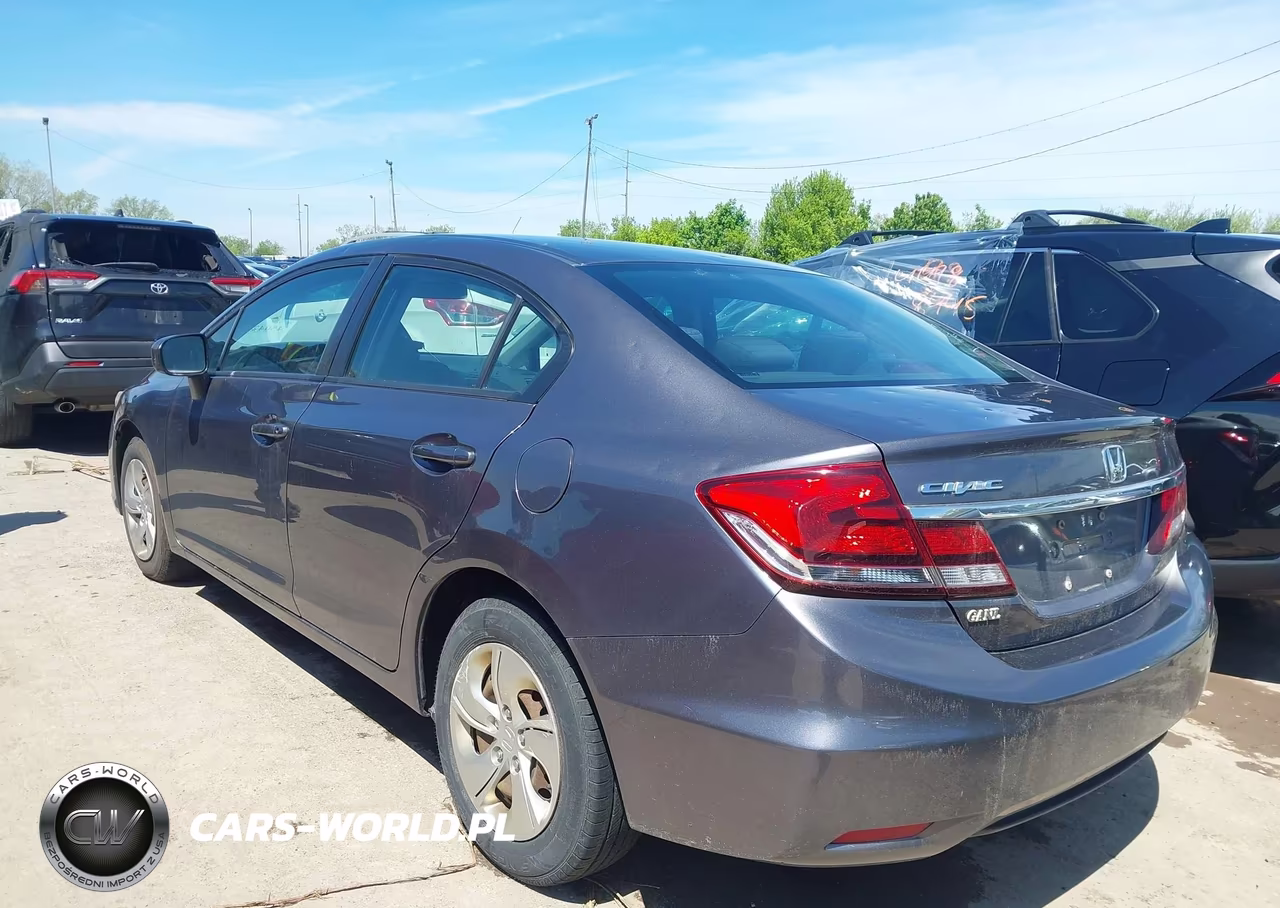 2015 Honda Civic Lx VIN:19XFB2F52FE092151 - 3