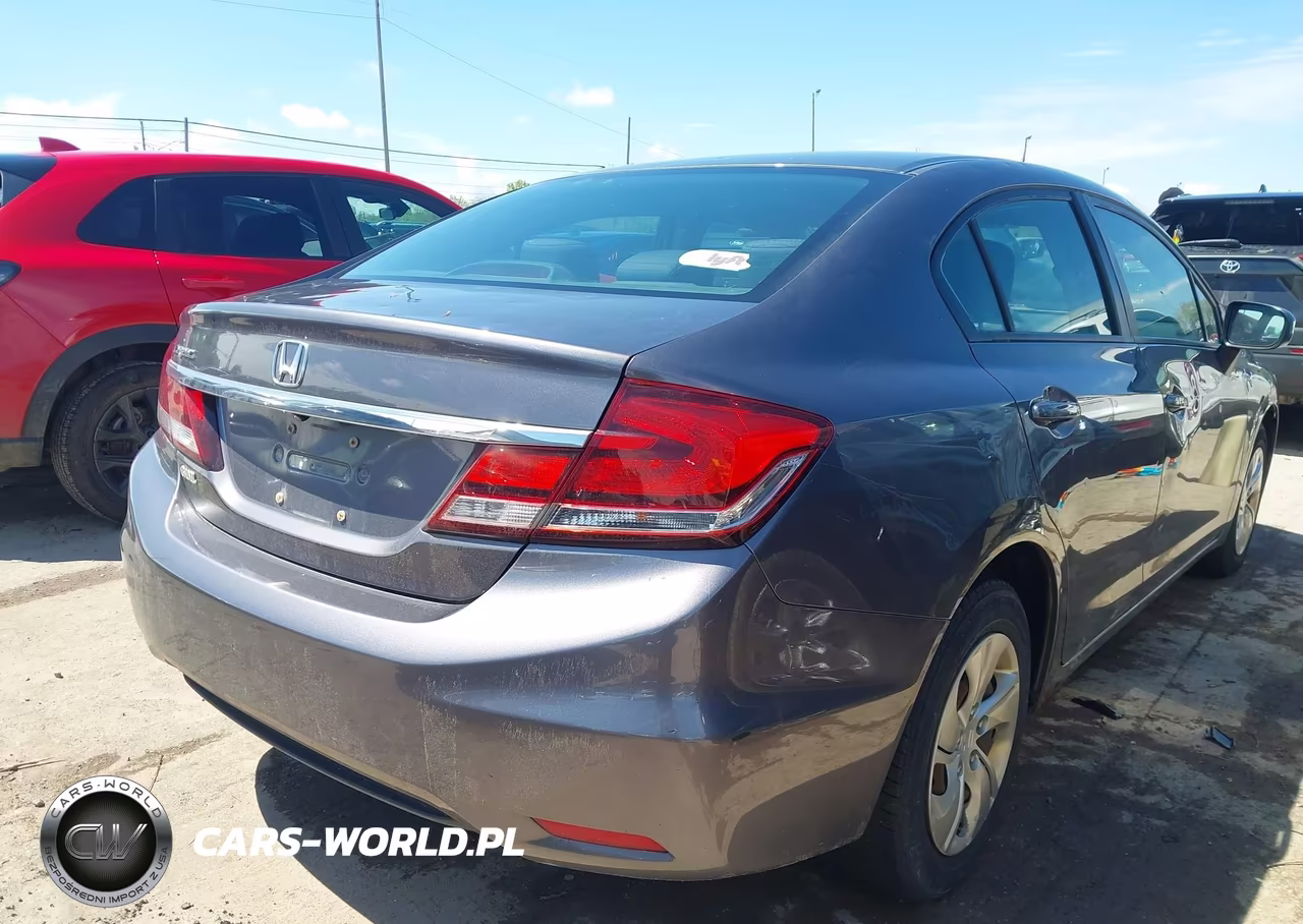 2015 Honda Civic Lx VIN:19XFB2F52FE092151 - 4