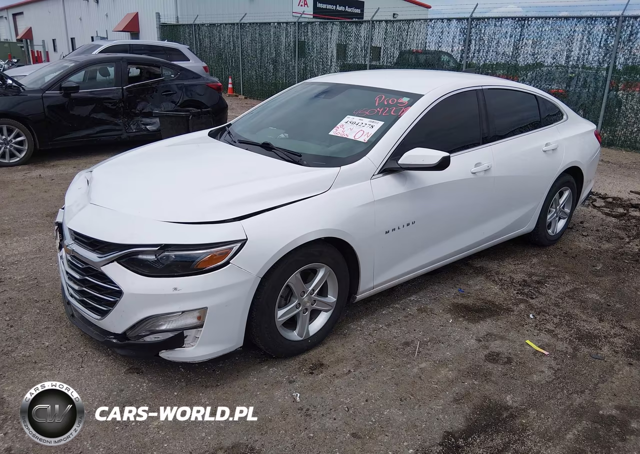 2020 Chevrolet Malibu Fwd 1Fl VIN:1G1ZC5ST0LF134228 - 2