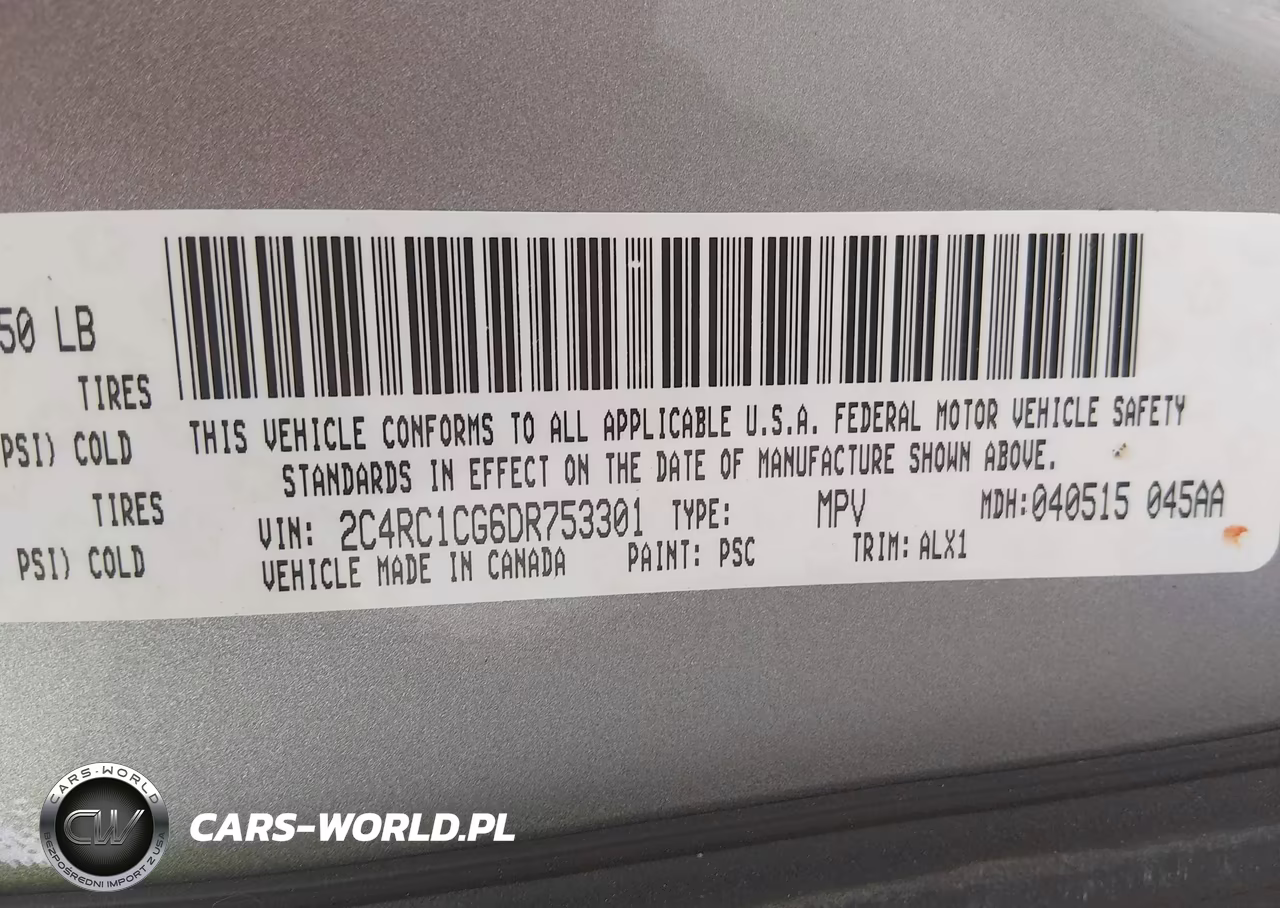 2013 Chrysler Town & Country Touring-L VIN:2C4RC1CG6DR753301 - 9