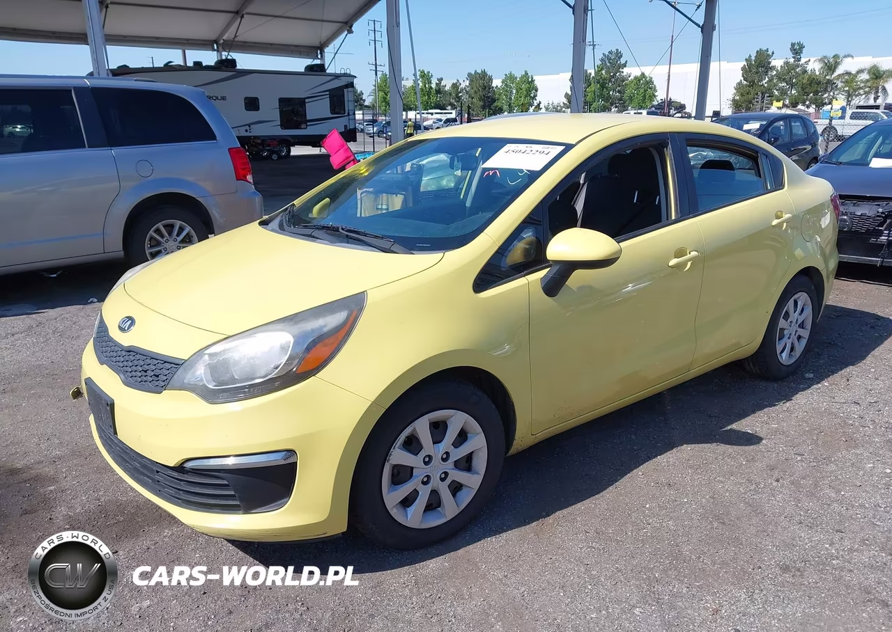 2016 Kia Rio Lx VIN:KNADM4A35G6577326 - 2