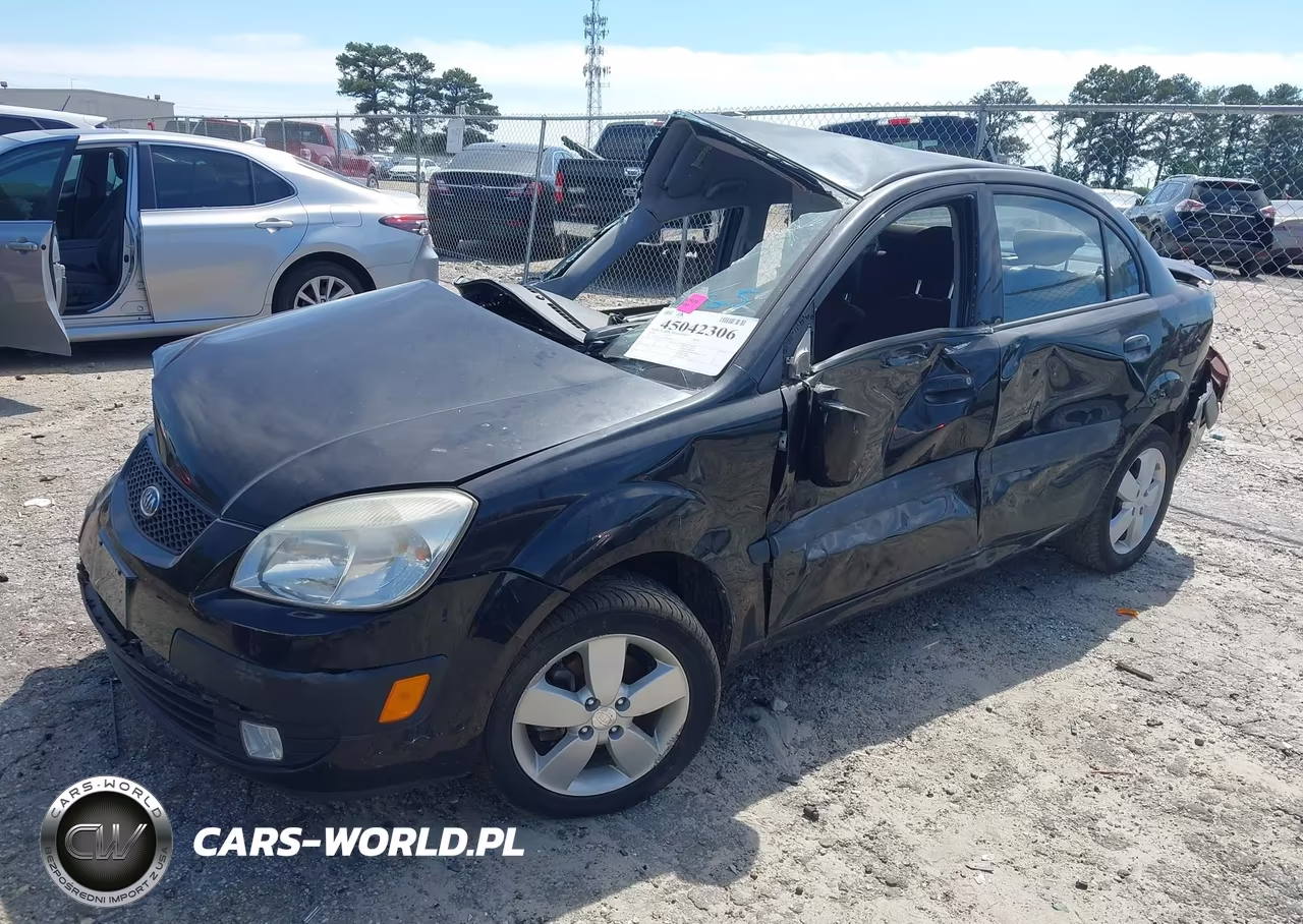 2009 Kia Rio Sx VIN:KNADE223X96557446 - 2