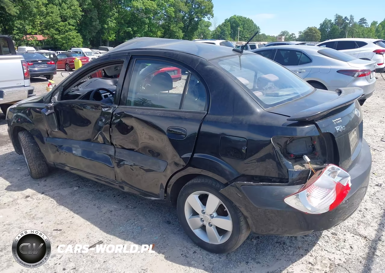 2009 Kia Rio Sx VIN:KNADE223X96557446 - 3