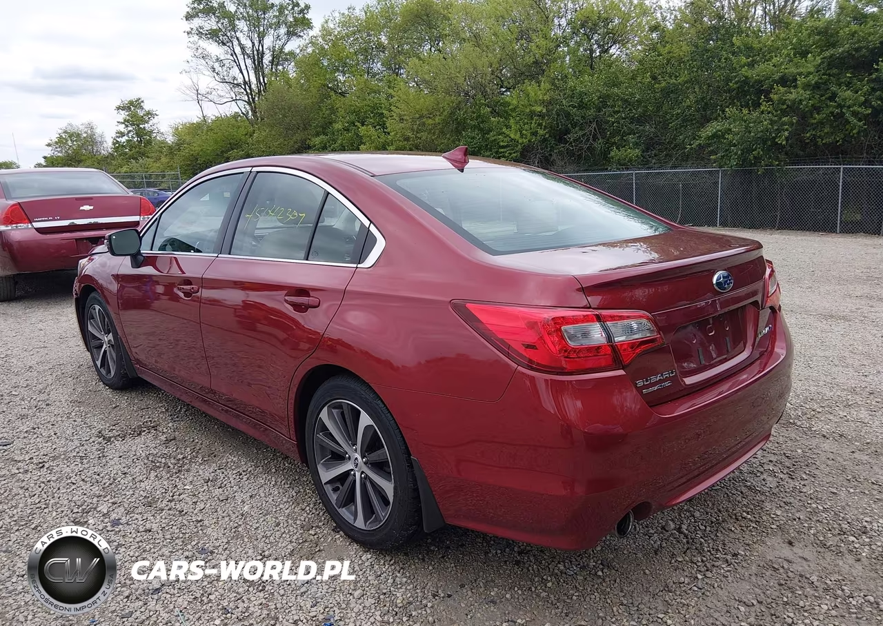 2016 Subaru Legacy 2.5I Limited VIN:4S3BNBN69G3014359 - 3