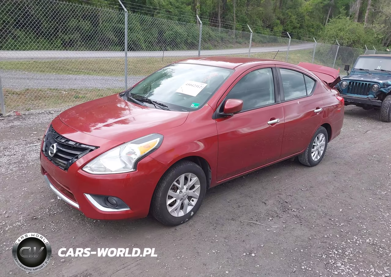 2018 Nissan Versa 1.6 Sv VIN:3N1CN7AP5JL846019 - 2