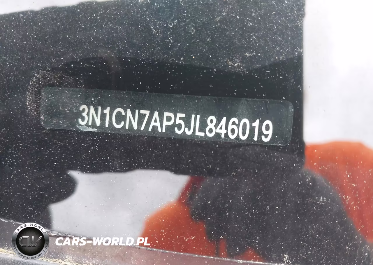2018 Nissan Versa 1.6 Sv VIN:3N1CN7AP5JL846019 - 9