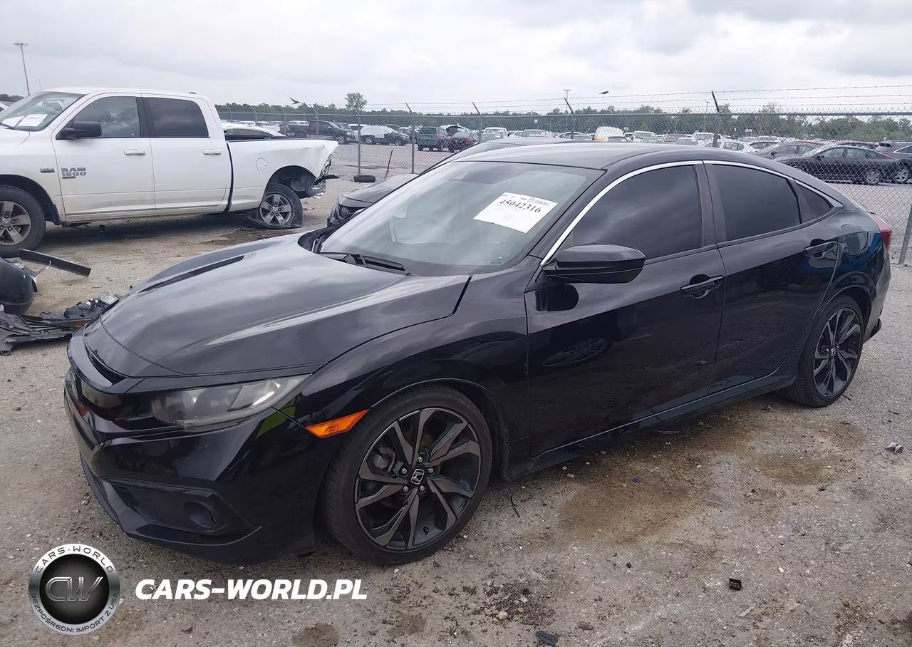 2021 Honda Civic Sport VIN:2HGFC2F81MH546240 - 2