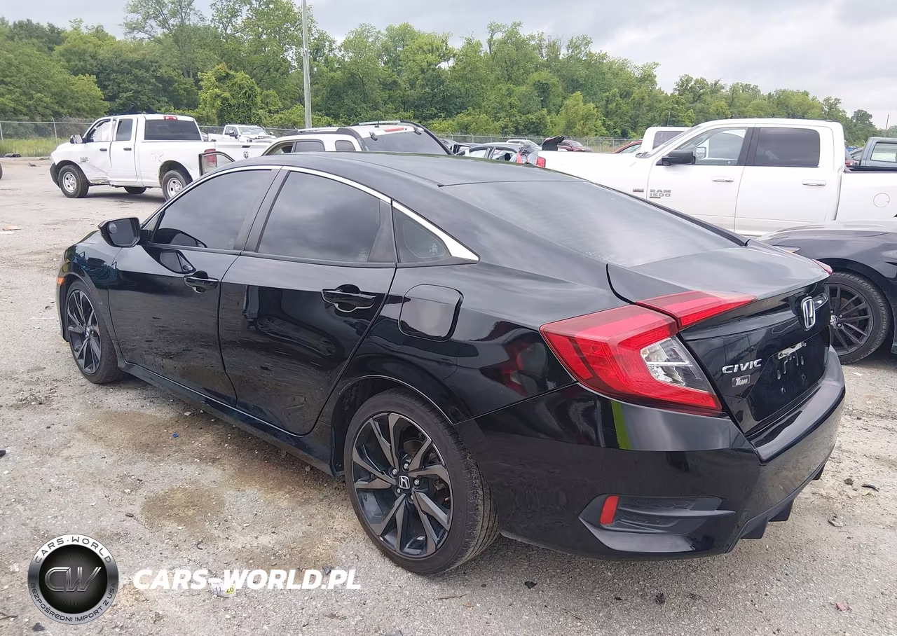 2021 Honda Civic Sport VIN:2HGFC2F81MH546240 - 3