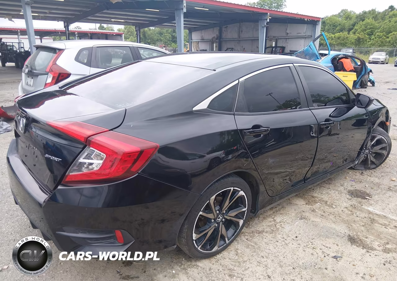 2021 Honda Civic Sport VIN:2HGFC2F81MH546240 - 4