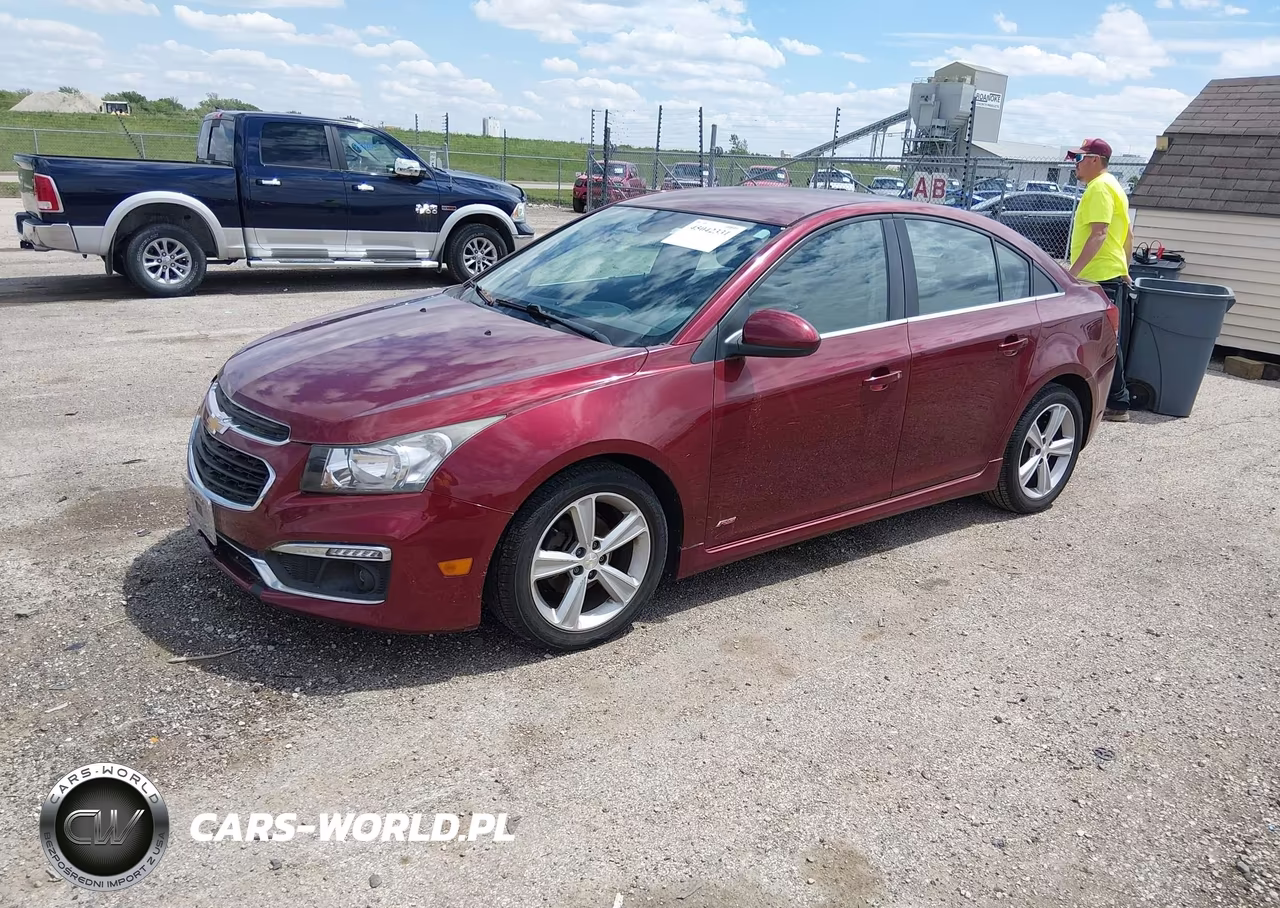 2015 Chevrolet Cruze 2Lt Auto VIN:1G1PE5SB6F7117232 - 2