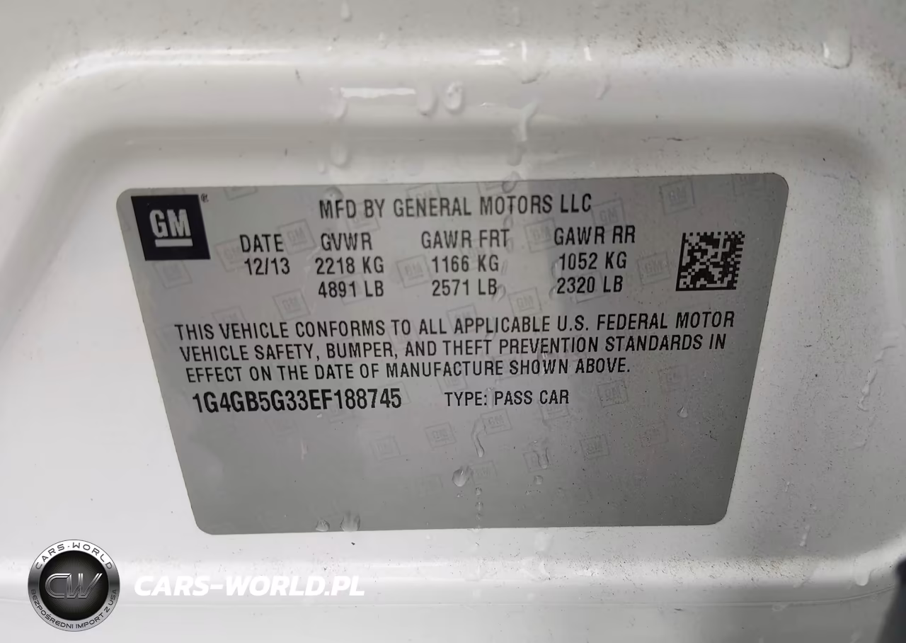 2014 Buick Lacrosse Leather Group VIN:1G4GB5G33EF188745 - 9