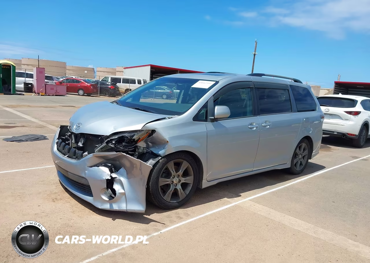 2015 Toyota Sienna Sport VIN:5TDXK3DC7FS618291 - 2