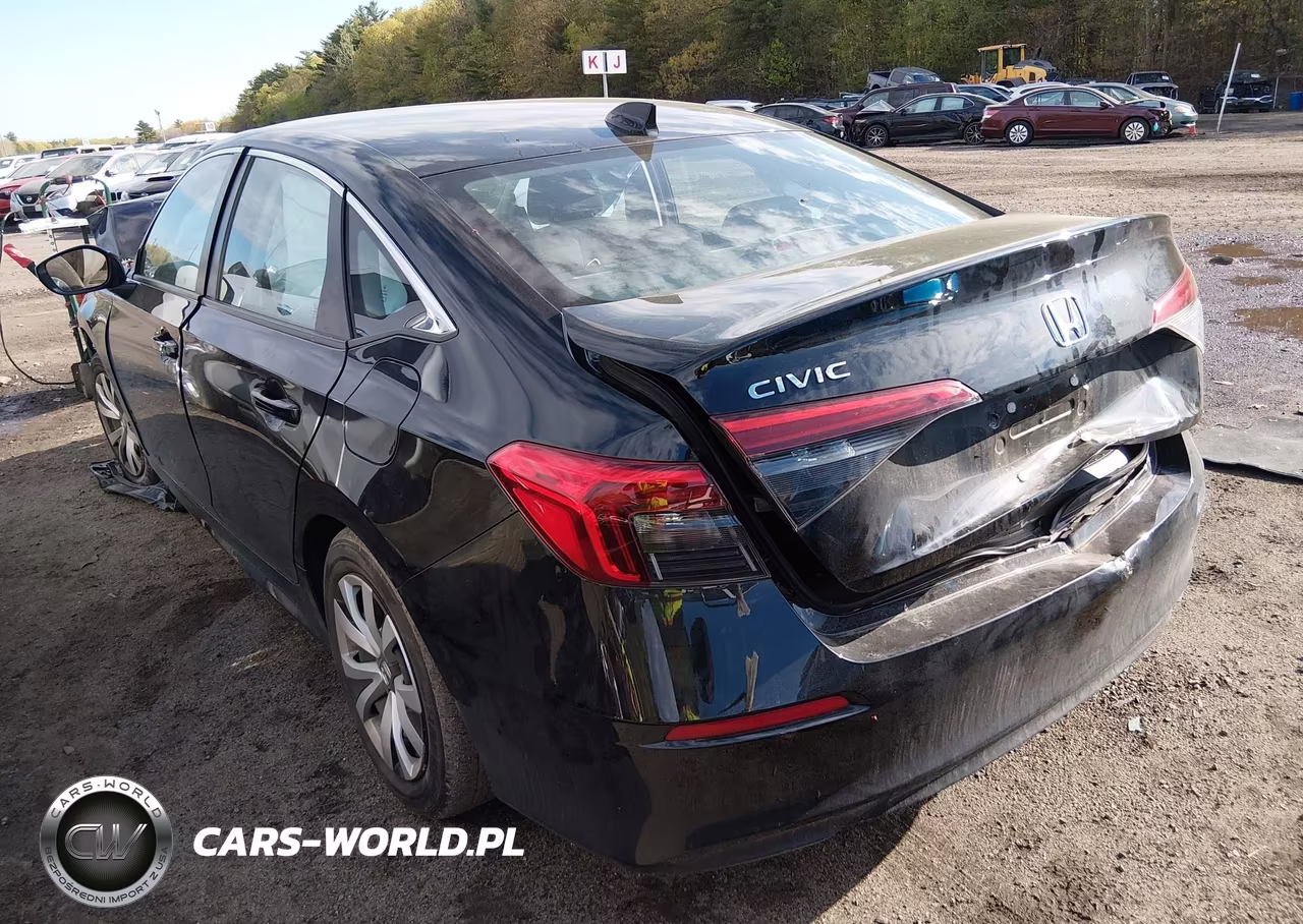 2023 Honda Civic Lx VIN:2HGFE2F27PH563621 - 3