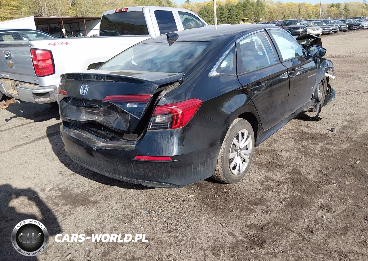 2023 Honda Civic Lx VIN:2HGFE2F27PH563621 - 4
