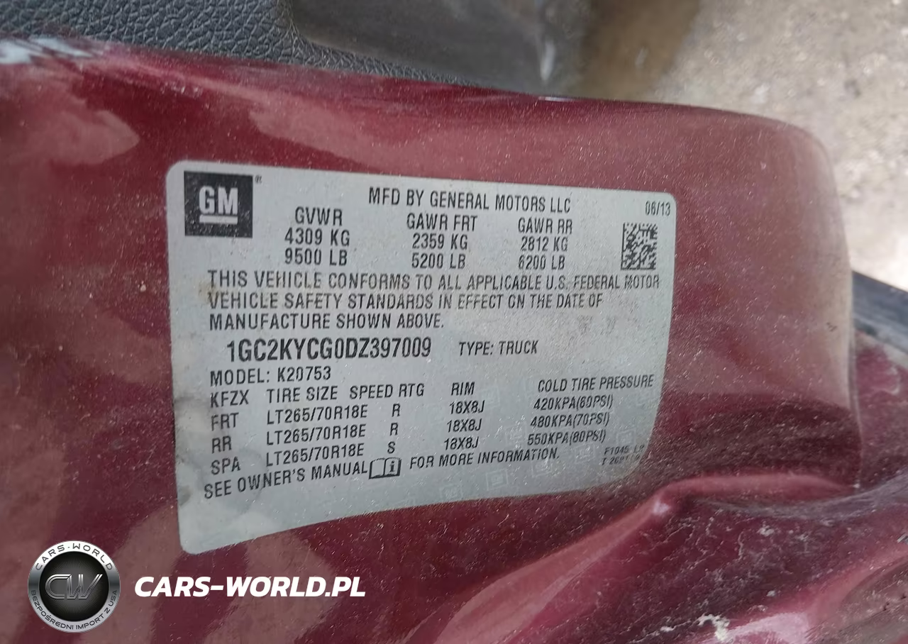 2013 Chevrolet Silverado 2500Hd Ltz VIN:1GC2KYCG0DZ397009 - 9