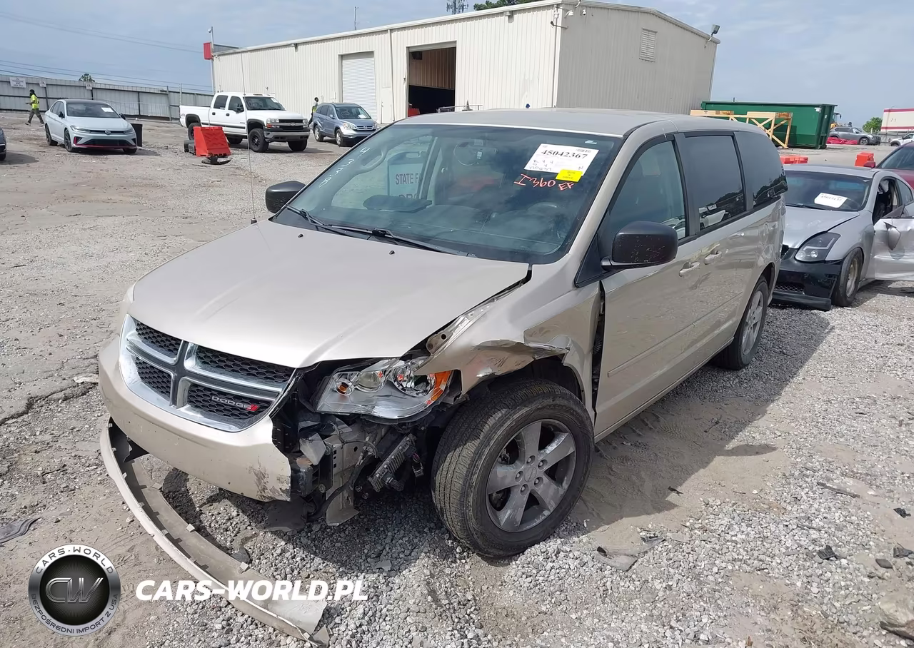 2013 Dodge Grand Caravan Se VIN:2C4RDGBG5DR694338 - 2