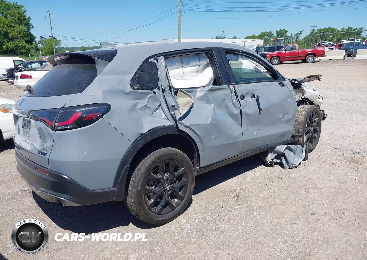 2025 Honda Hr-V Awd Sport VIN:3CZRZ2H54SM720761 - 4