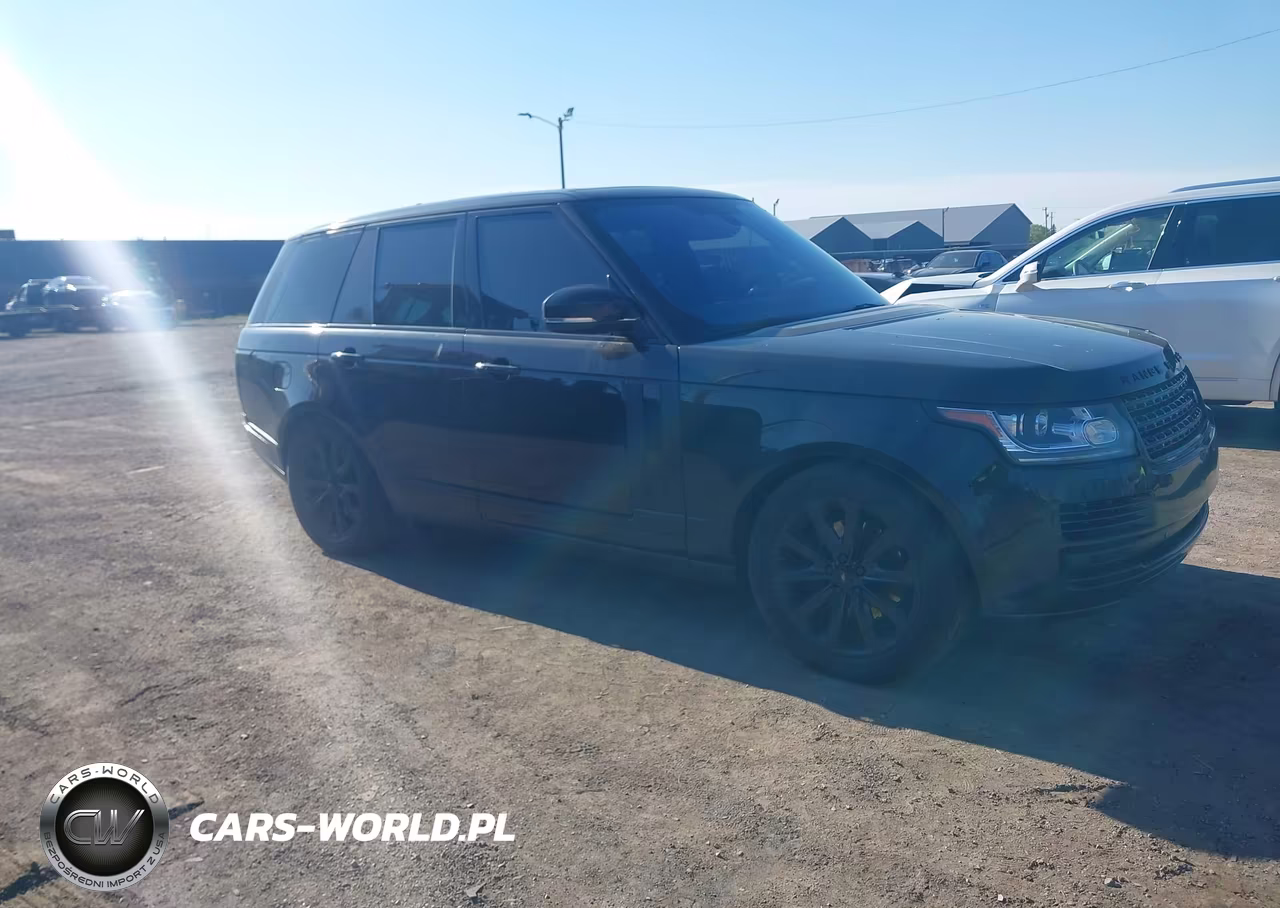 2016 Land Rover Range Rover 3.0L V6 Turbocharged Diesel Hse Td6