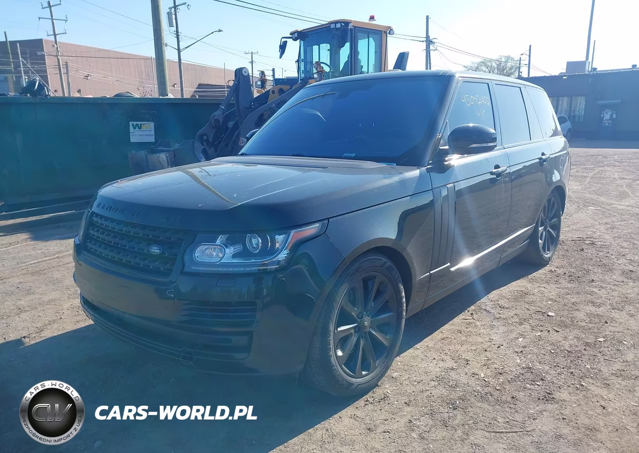 2016 Land Rover Range Rover 3.0L V6 Turbocharged Diesel Hse Td6 VIN:SALGS2KF7GA304090 - 2