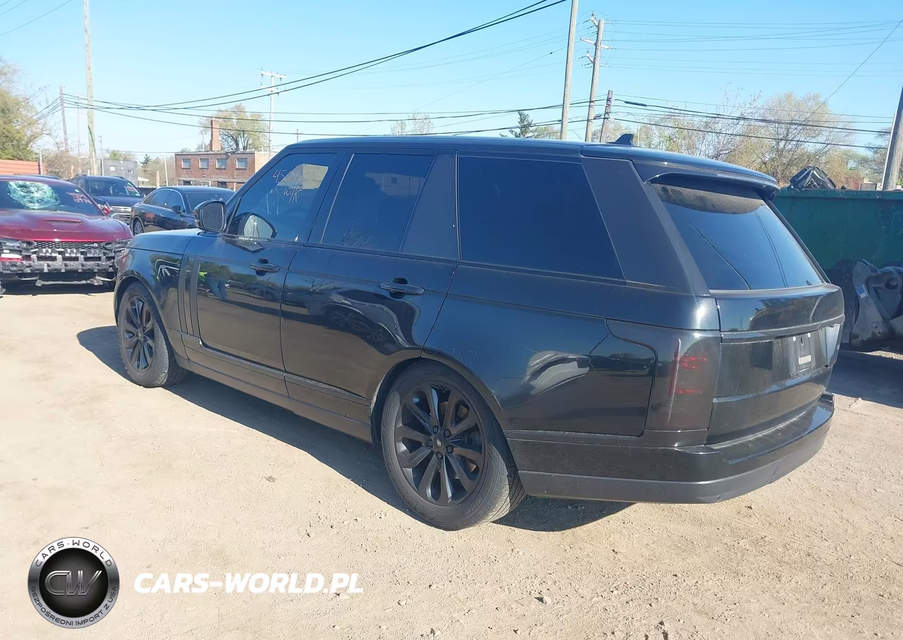 2016 Land Rover Range Rover 3.0L V6 Turbocharged Diesel Hse Td6 VIN:SALGS2KF7GA304090 - 3