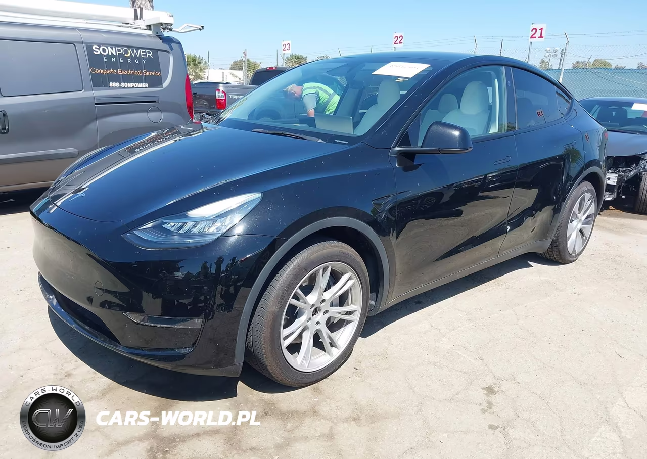 2023 Tesla Model Y Awd-Long Range Dual Motor All-Wheel Drive VIN:7SAYGDEE1PA147708 - 2