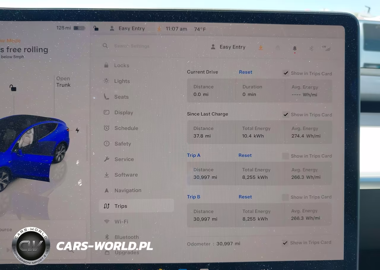 2023 Tesla Model Y Awd-Long Range Dual Motor All-Wheel Drive VIN:7SAYGDEE1PA147708 - 7