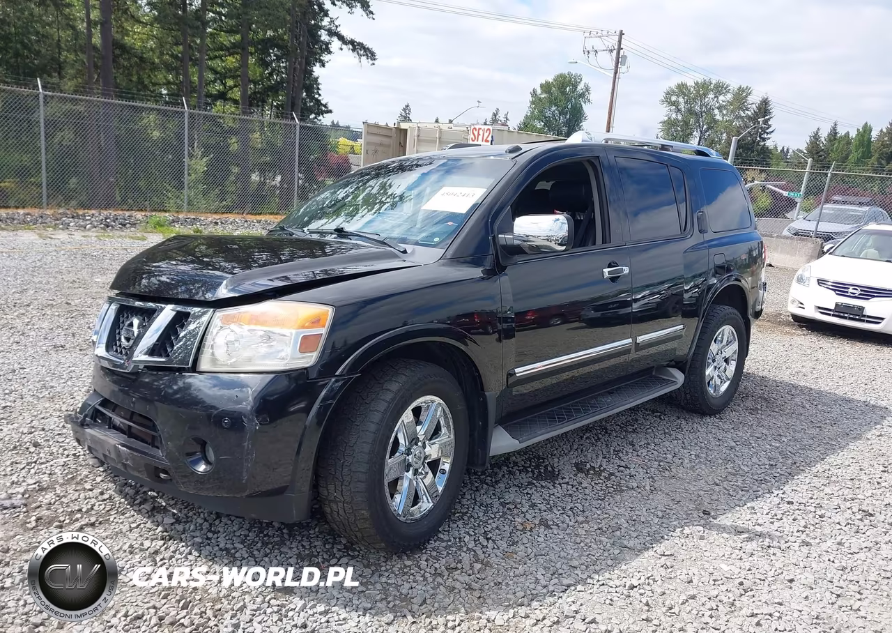 2013 Nissan Armada Platinum VIN:5N1BA0NC5DN609923 - 2