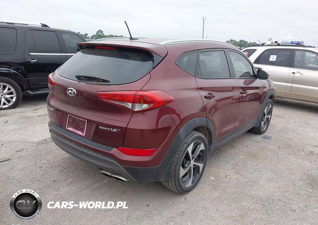 2016 Hyundai Tucson Sport VIN:KM8J33A24GU195399 - 4