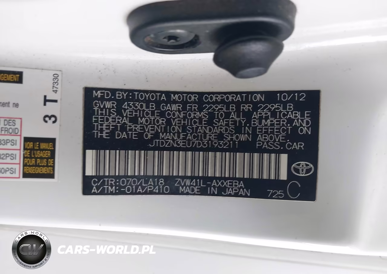 2013 Toyota Prius V Five VIN:JTDZN3EU7D3193211 - 9