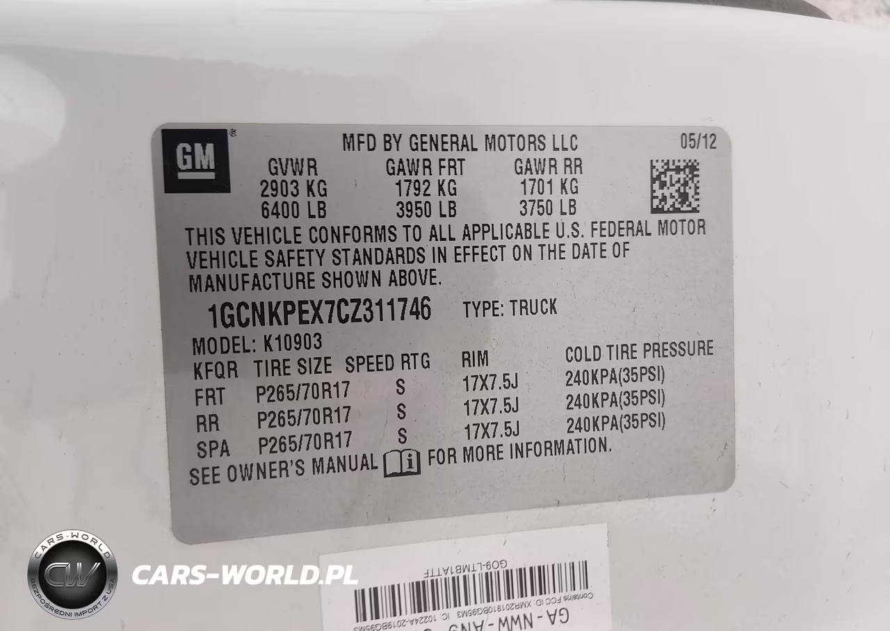 2012 Chevrolet Silverado 1500 Work Truck VIN:1GCNKPEX7CZ311746 - 9