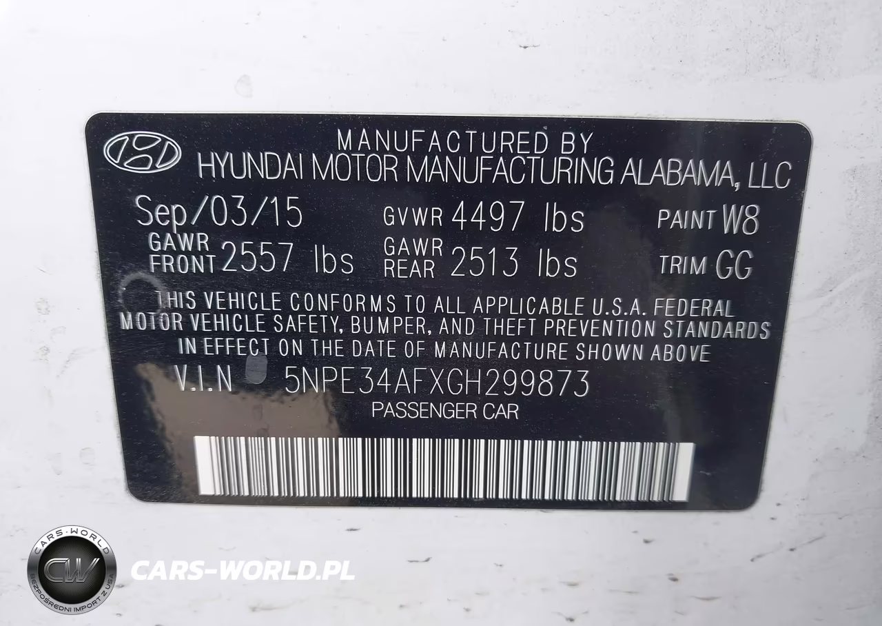 2016 Hyundai Sonata Limited VIN:5NPE34AFXGH299873 - 9