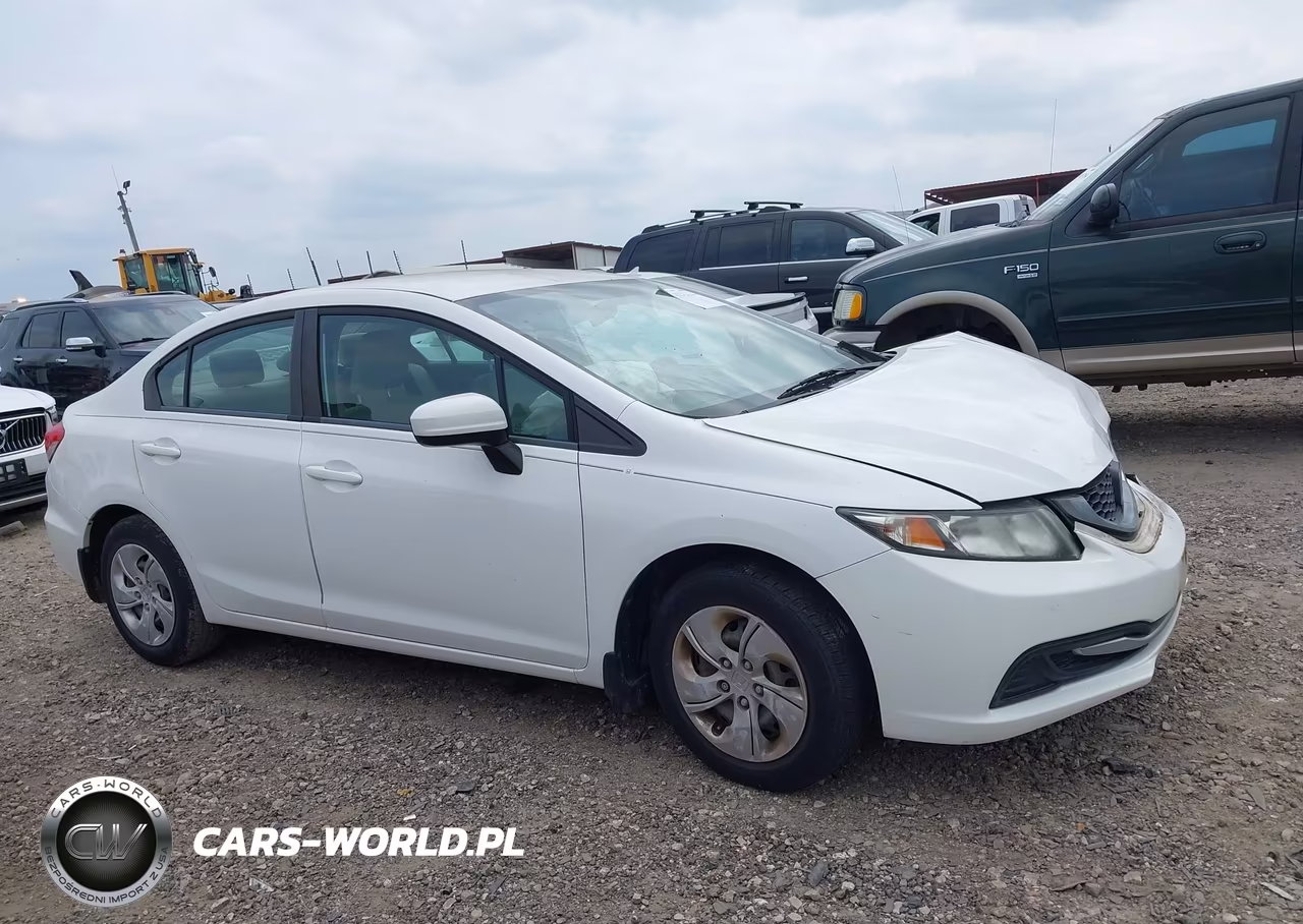 2014 Honda Civic Lx VIN:19XFB2F52EE025032 - 13