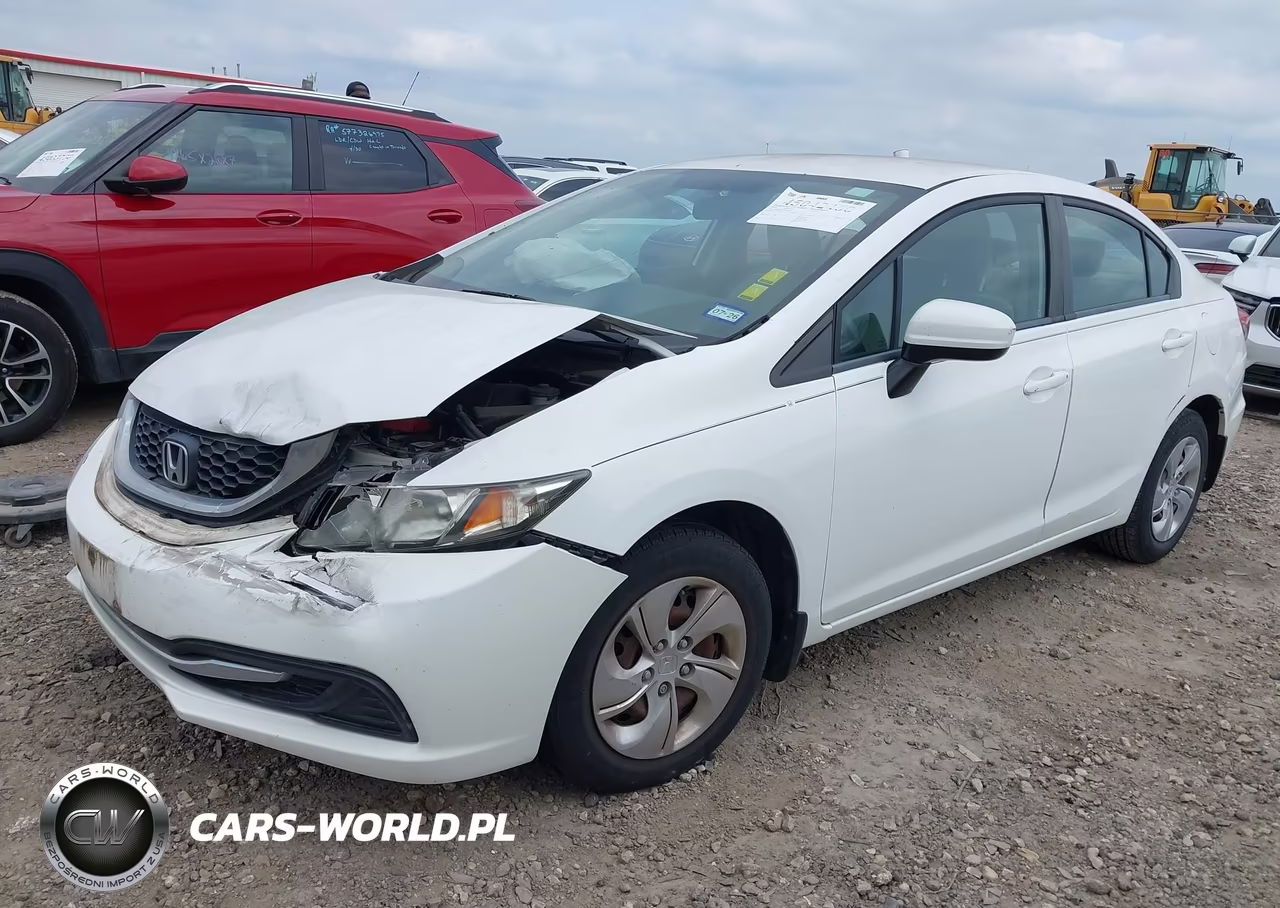 2014 Honda Civic Lx VIN:19XFB2F52EE025032 - 2