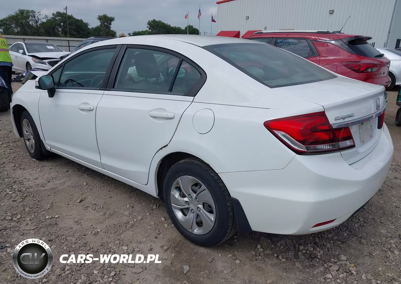 2014 Honda Civic Lx VIN:19XFB2F52EE025032 - 3