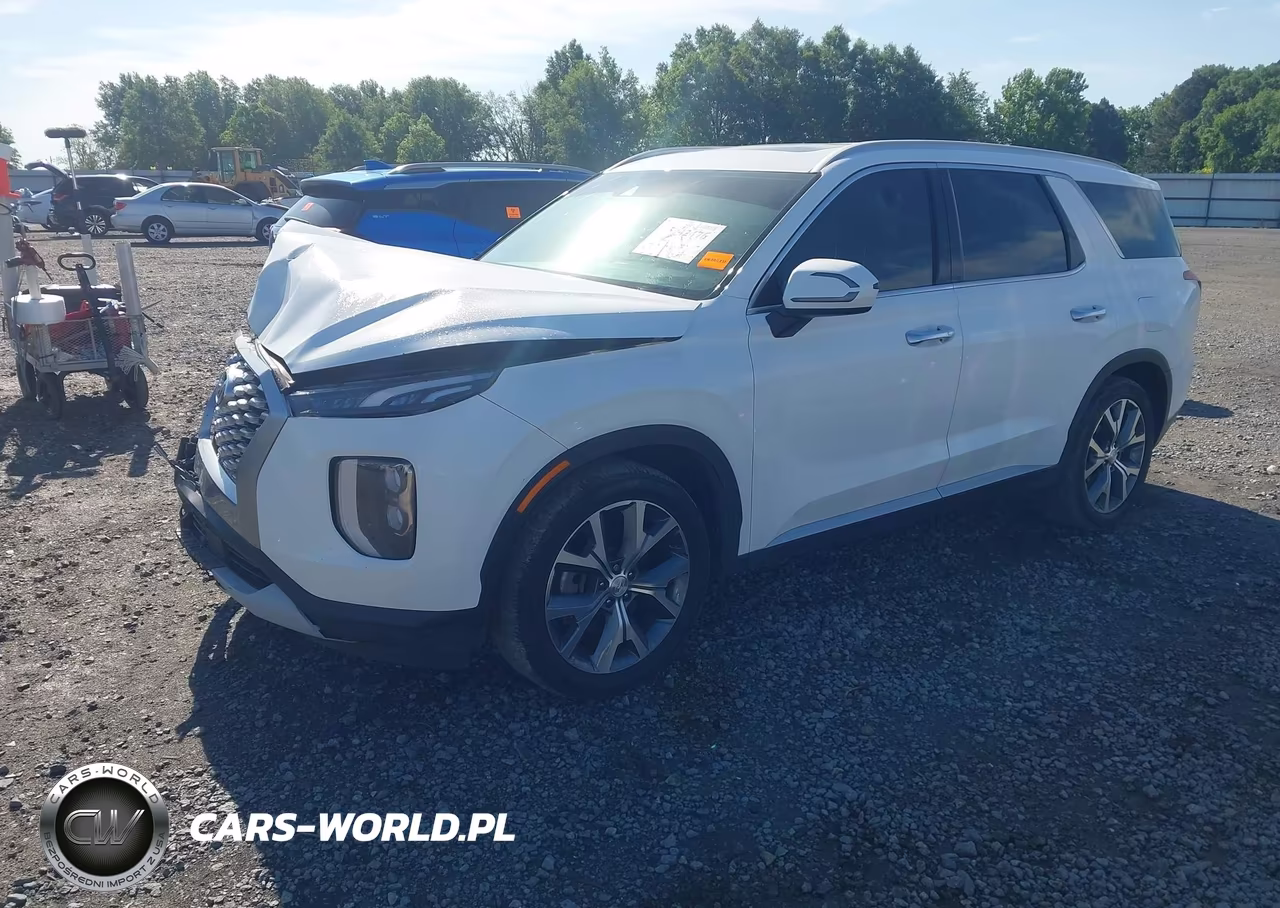 2021 Hyundai Palisade Sel VIN:KM8R44HE4MU225454 - 2