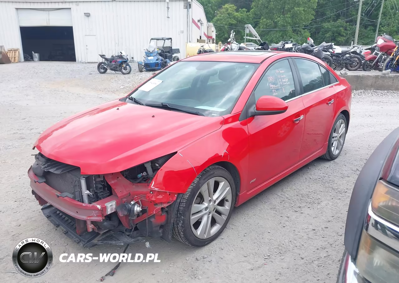 2015 Chevrolet Cruze Ltz VIN:1G1PG5SB6F7145297 - 2