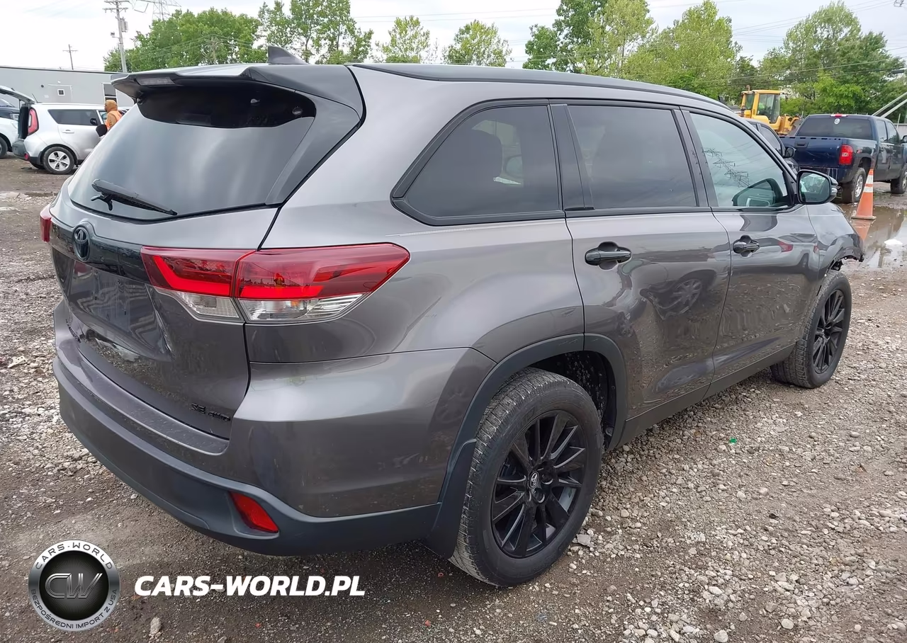 2019 Toyota Highlander Se VIN:5TDJZRFH7KS990916 - 4