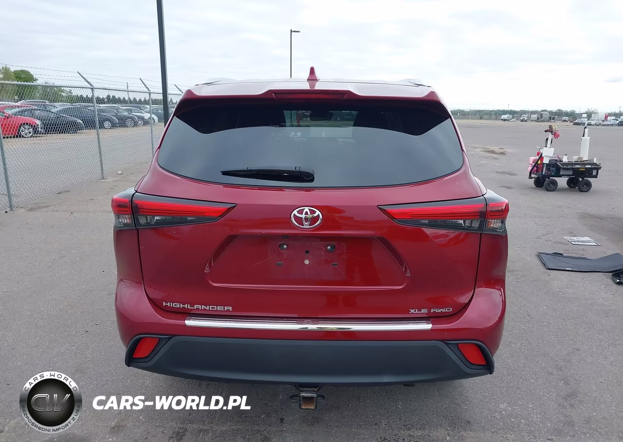 2021 Toyota Highlander Xle VIN:5TDGZRBH3MS059123 - 17