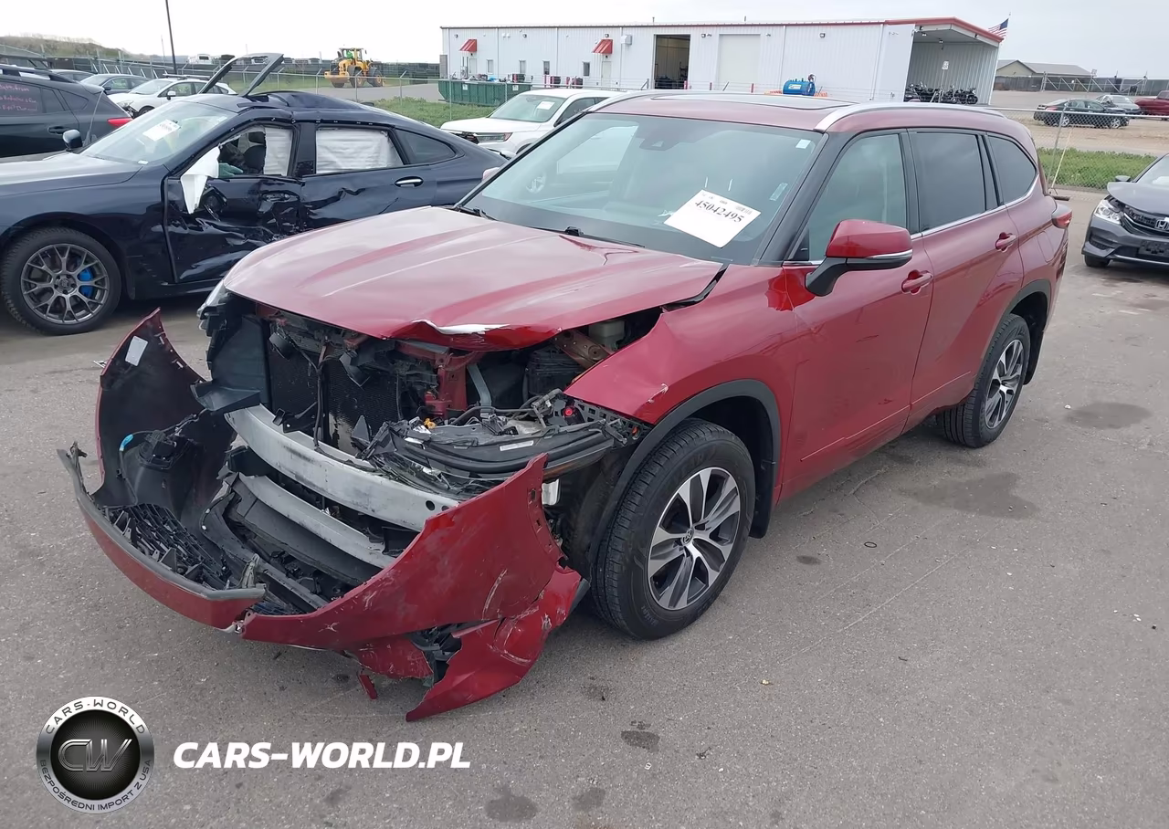 2021 Toyota Highlander Xle VIN:5TDGZRBH3MS059123 - 2