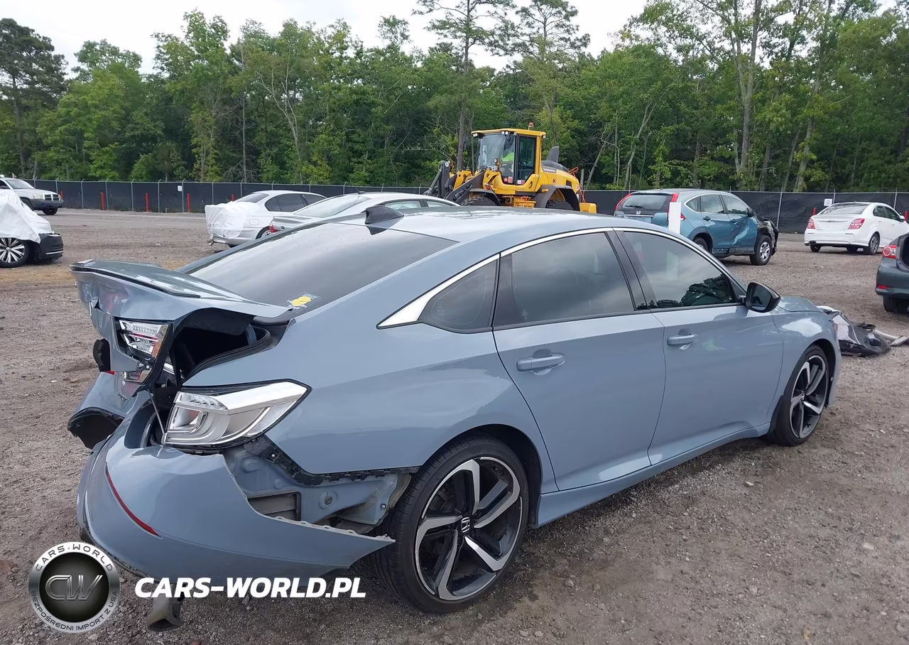 2022 Honda Accord Sport VIN:1HGCV1F3XNA059176 - 4