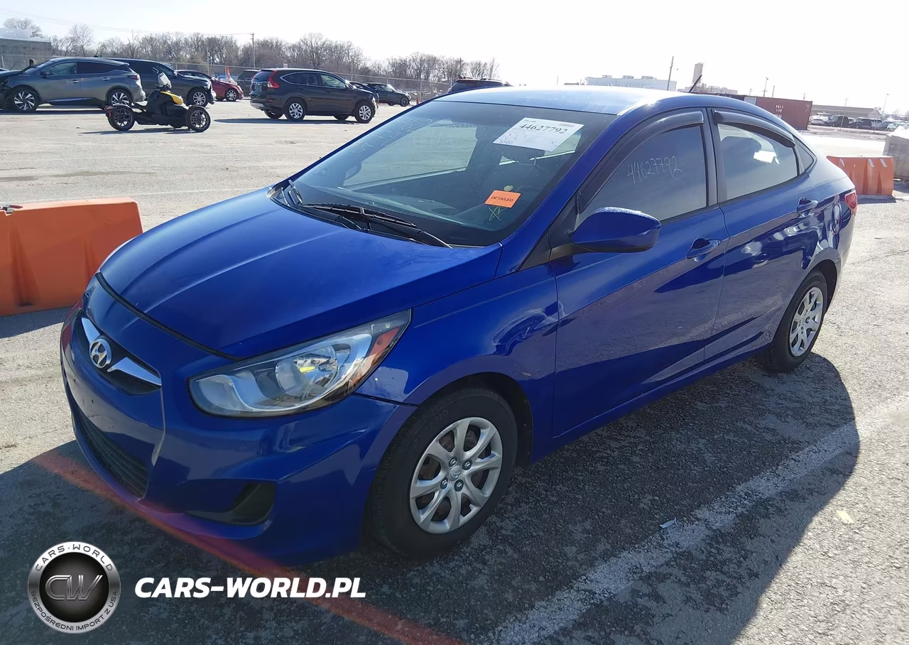 2013 Hyundai Accent Gls VIN:KMHCT4AE4DU503076 - 2
