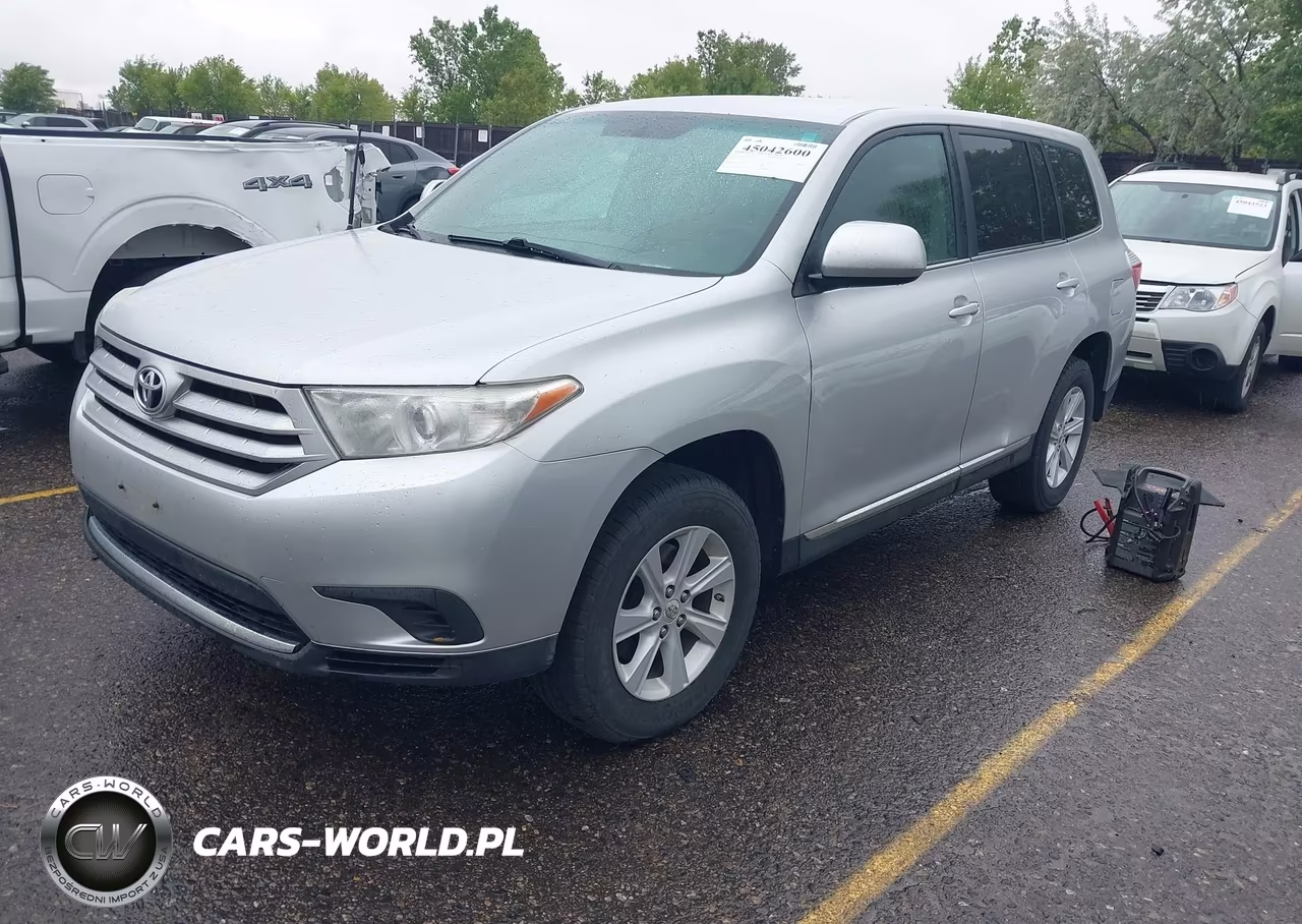 2012 Toyota Highlander Base V6 VIN:5TDBK3EH5CS122051 - 2