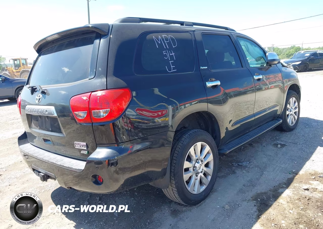 2015 Toyota Sequoia Platinum 5.7L V8 VIN:5TDDW5G15FS112360 - 4