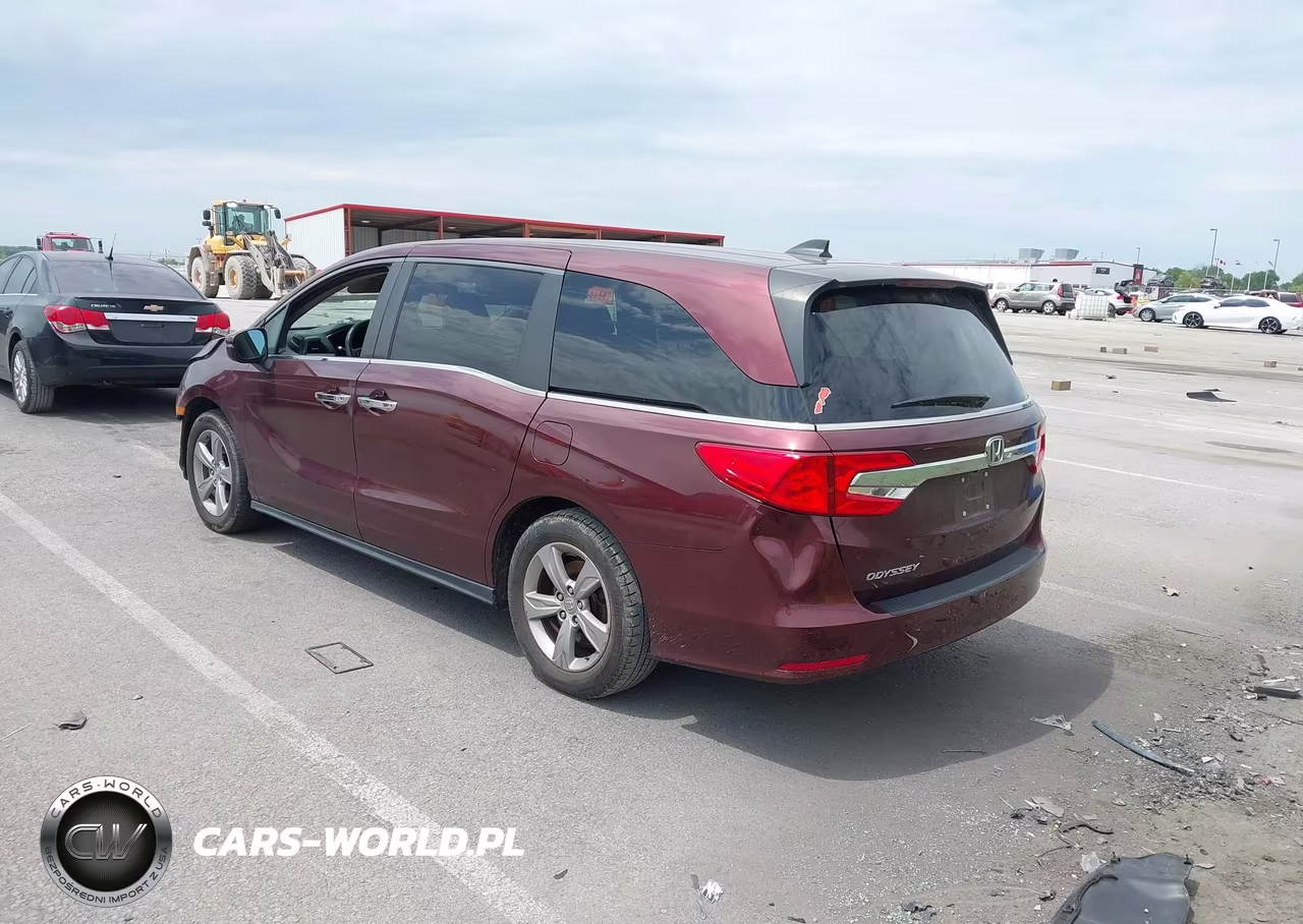 2018 Honda Odyssey Ex VIN:5FNRL6H54JB037380 - 3