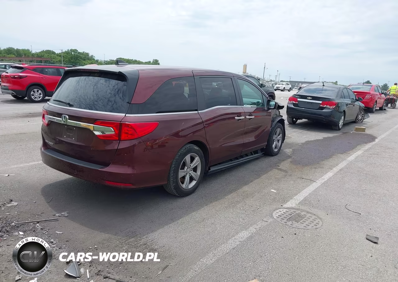 2018 Honda Odyssey Ex VIN:5FNRL6H54JB037380 - 4