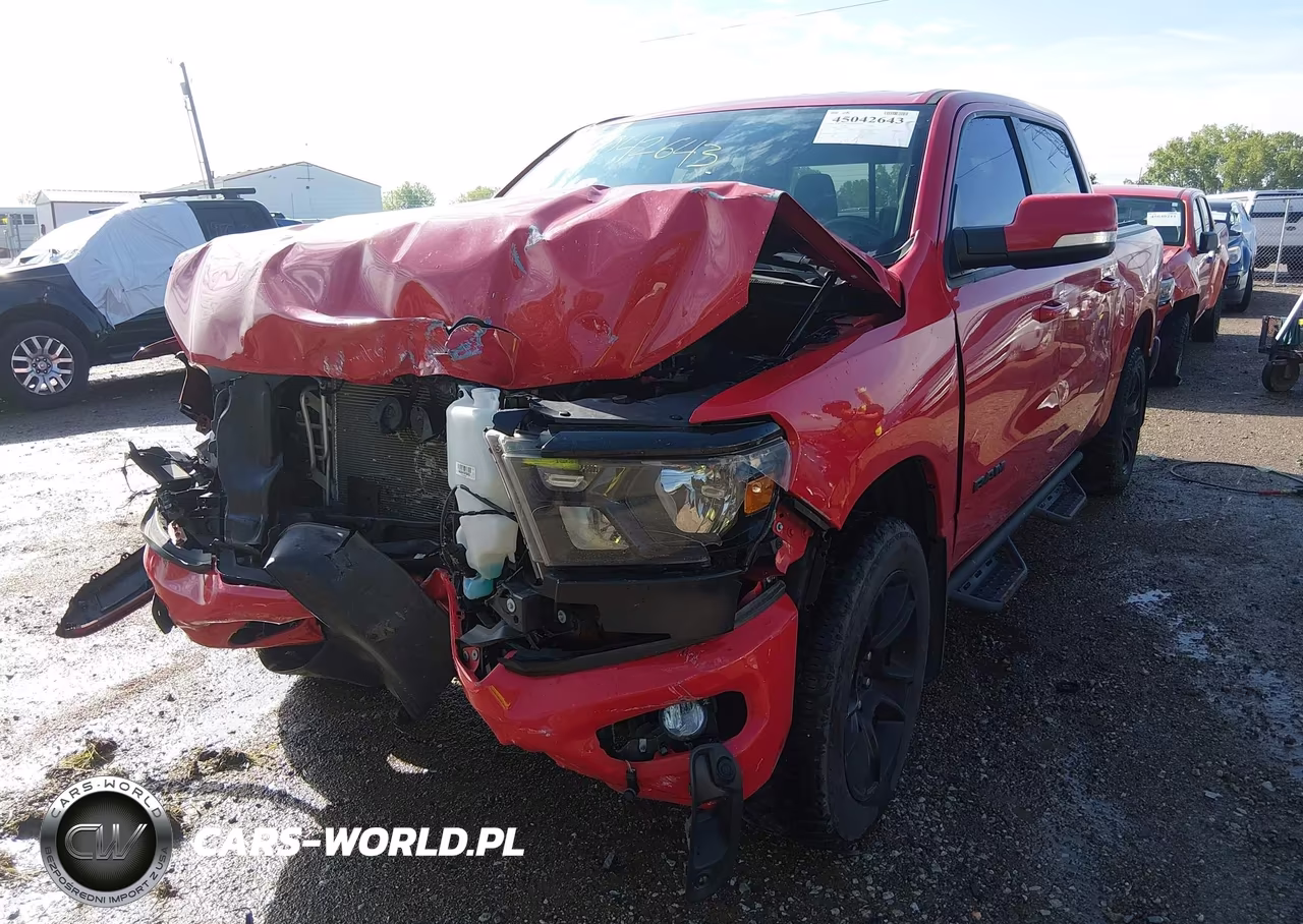 2020 Ram 1500 Big Horn 4X4 5'7 Box VIN:1C6SRFFT7LN350176 - 2
