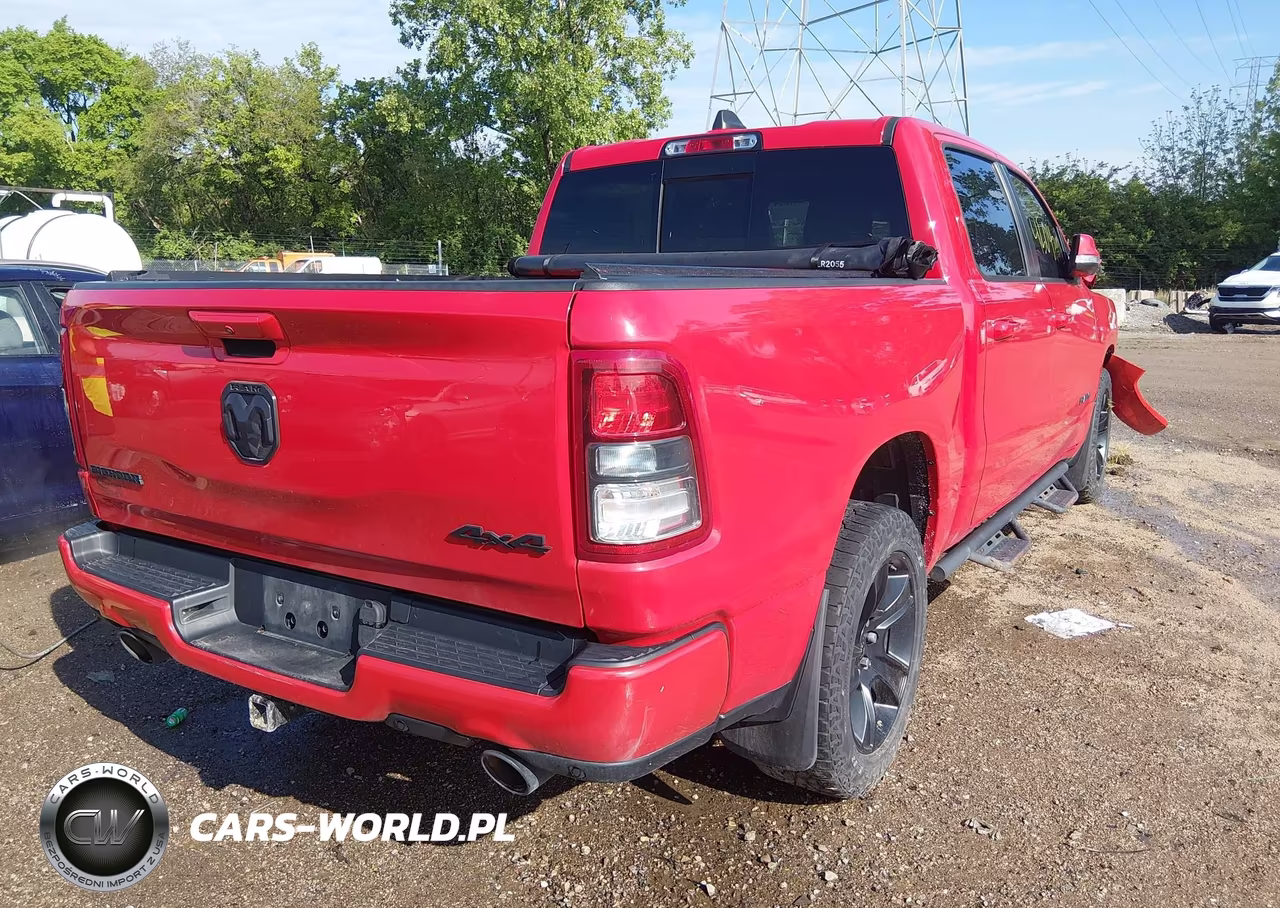 2020 Ram 1500 Big Horn 4X4 5'7 Box VIN:1C6SRFFT7LN350176 - 4