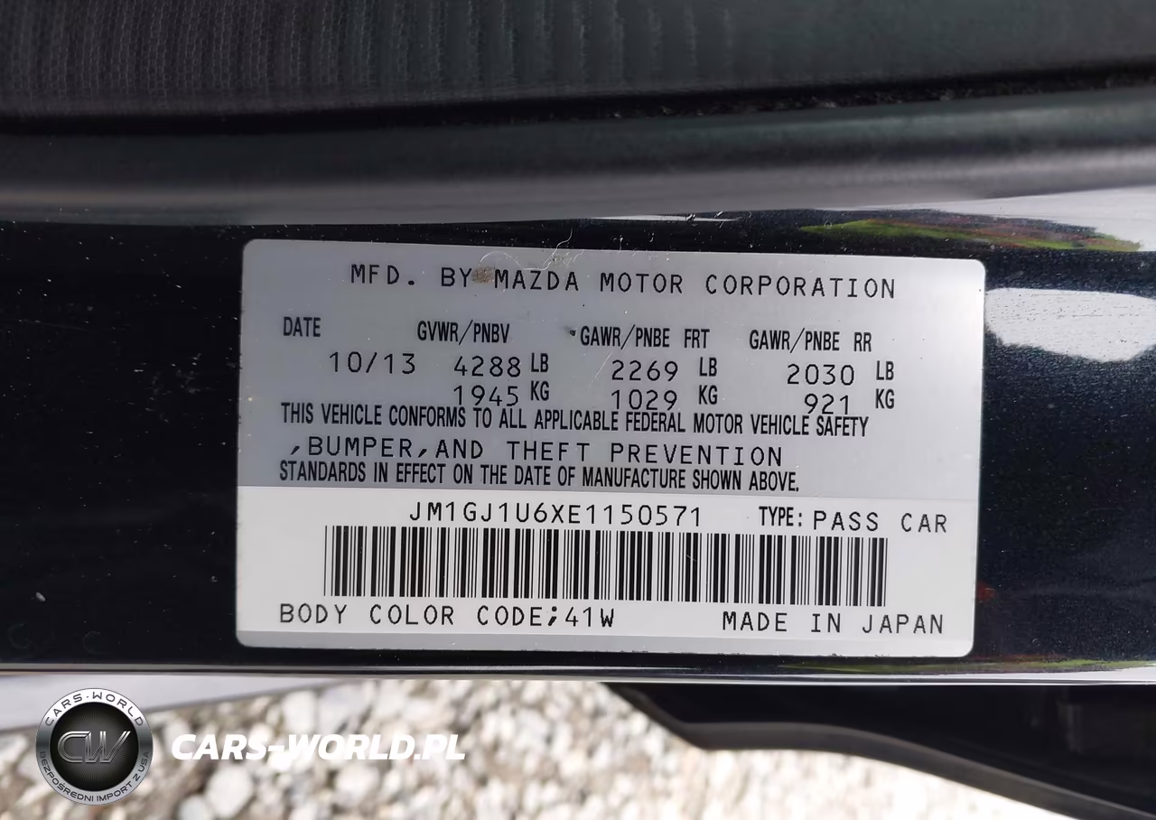 2014 Mazda Mazda6 I Sport VIN:JM1GJ1U6XE1150571 - 9