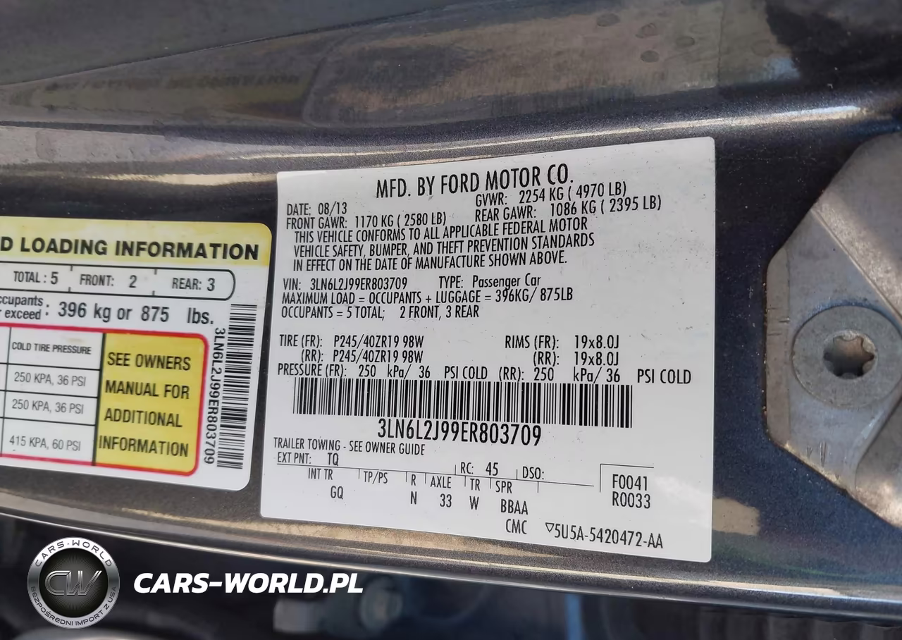 2014 Lincoln Mkz VIN:3LN6L2J99ER803709 - 9