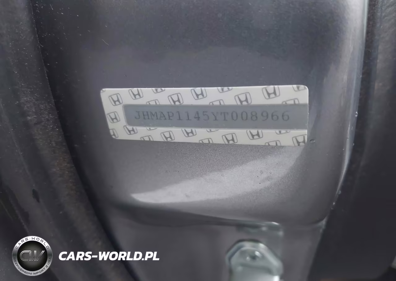 2000 Honda S2000 VIN:JHMAP1145YT008966 - 9